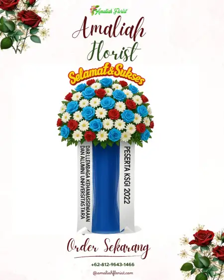 Standing Flowers Darul Hikmah